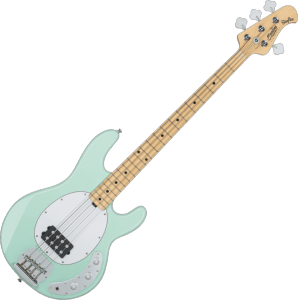 STERLING BY MUSIC MAN GSU RAY4-MG-M1 - Stingray4 - Mint Green