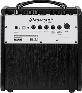 NUX MNU STAGEMAN-AC60 - 60 watts 2 canaux + Bluetooth + effets/looper