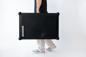 SOUNDBOKS SSO SB4-B - 2 x 10", Bluetooth 5.0, batterie USB-C, IP65, noire