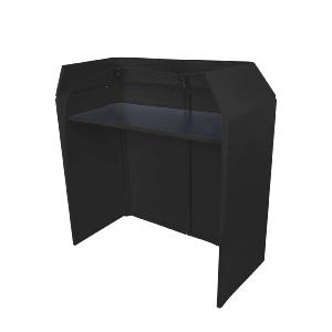 POWER ACOUSTICS - DJ BOOTH M BL - Stand DJ avec lycra noir