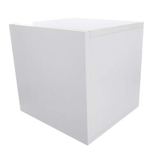 ENOVA hifi VINYLE BOX 120WH - Meuble blanc pour 120 vinyles