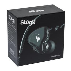 STAGG SPM-PRO BK - ECOUTEUR 3 TRANSDUCTEURS NOIR