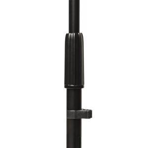 STAGG MIS-1120BK - Pied micro droit embase ronde noire