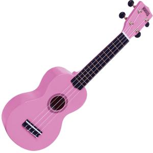 MAHALO GMH MR1-PK - ukulélé soprano rose brillant + housse