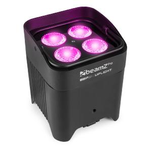 BEAMZ BBP54 - PROJECTEUR PAR 4 X 12 W, 6-EN-1 RGBAW-UV, DMX SANS-FIL, IP65