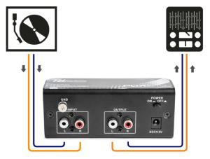 POWER DYNAMICS PDX010 - Préamplificateur phono