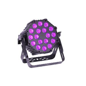 J.COLLYNS STAGEPAR 18x15W QUAD - Par Slim 18x15W RGBW 4-en-1