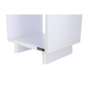 ENOVA VINYLE LOVER WH - Meuble Hifi blanc