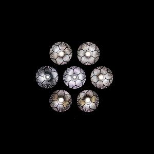 J.COLLINS ARDECO 7W2C - Projecteur Multi-Par Led Retro