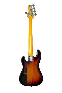 MARKBASS MB GV 5 GLOXY 3-TONE SUNBURST - BASSE ACTIVE 5 CORDES