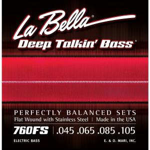 LA BELLA 760FS - Jeu de corde pour basse talkin FL 45-105