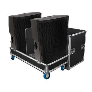 POWER ACOUSTICS FT CASE SPEAKERS 12-15 - flight case pour enceinte 12-15