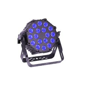 J.COLLYNS STAGEPAR 18x15W QUAD - Par Slim 18x15W RGBW 4-en-1