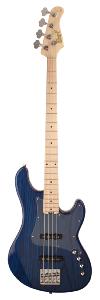 CORT GB74JJAB  - Basse jazz bleu trans