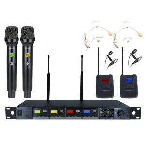 DEFINITVE AUDIO TD 400 MH/PT - Double Micro Main Et Micro Serre-Tête UHF