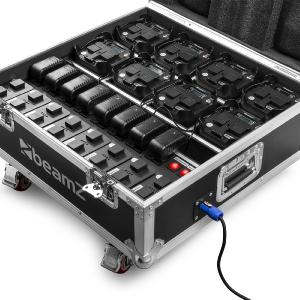 BEAMZ FCC10 - FLIGHTCASE POUR 8 X BBP54 AVEC CHARGEUR