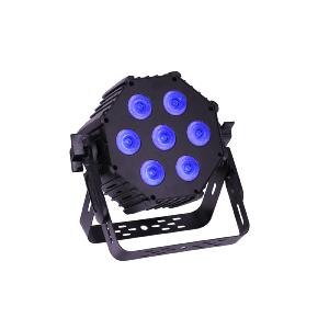 J.COLLYNS STAGEPAR 7x30W QUAD - Par Slim 7x30W RGBW 4-en-1