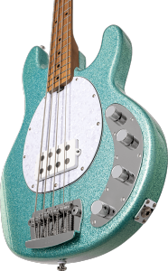 STERLING BY MUSIC MAN GSB RAY34-SSK-M2 - StingRay34 - Seafoam sparkle