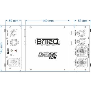 BRITEQ DS125-RDM - Splitter DMX compatible RDM