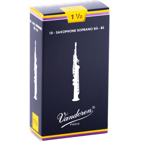 VANDOREN PARIS AVD SR2015 - Soprano boite de 10 anches - Force 1,5