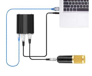 VONYX VDX10 - Alimentation fantôme