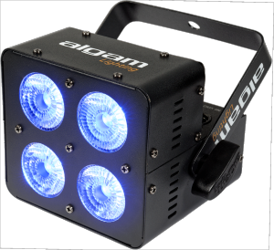 ALGAM LIGHTING LAL PAR-410-QUAD - QUAD - Par LED 4 x 10W RGBW