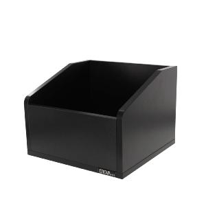 ENOVA hifi VINYLE BAC 120BL - meuble noir pour 120 vinyles