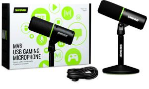 SHURE SSE MV6 - Bureau / Podcast - Microphone de Gaming USB