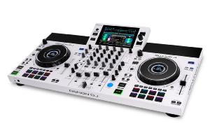 DENON DJ DDE SCLIVE4-WH - Système DJ autonome 4 voies avec écran tactile 7" W