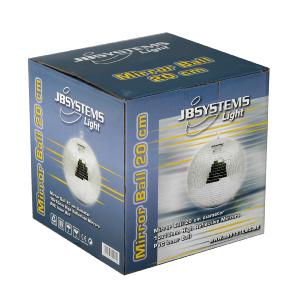 JB SYSTEMS MIRROR BALL 20cm - boule à facettes 20cm small mirrors