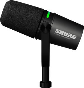 SHURE SSE MV7I - Bureau / Podcast - Microphone avec interface USB intégrée