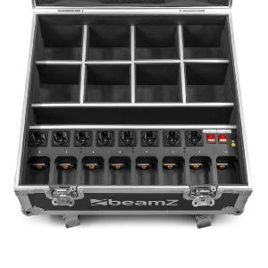 BEAMZ FCC10 - FLIGHTCASE POUR 8 X BBP54 AVEC CHARGEUR