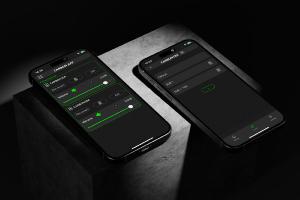 AUDIOPHONY CARBON12A - Enceinte active 12"+1,35" 1500W avec DSP+TWS+App