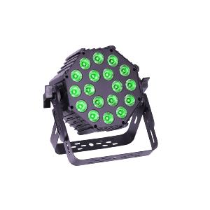 J.COLLYNS STAGEPAR 18x15W QUAD - Par Slim 18x15W RGBW 4-en-1