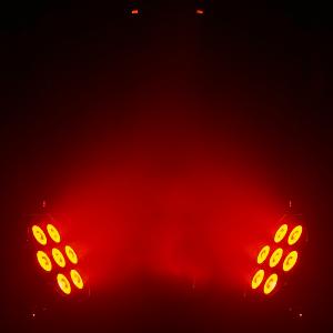 J.COLLYNS STAGEPAR 7x30W HEXA - Par Slim 7x30W RGBWA-UV 6-en-1