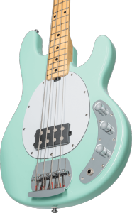 STERLING BY MUSIC MAN GSU RAY4-MG-M1 - Stingray4 - Mint Green