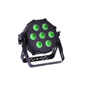J.COLLYNS STAGEPAR 7x30W QUAD - Par Slim 7x30W RGBW 4-en-1