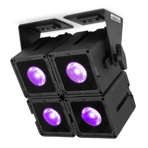 BEAMZ KUBE20W - PROJECTEUR ARCHITECTURAL IP65 SUR BATTERIE, LED 20W 6EN1, BLANC